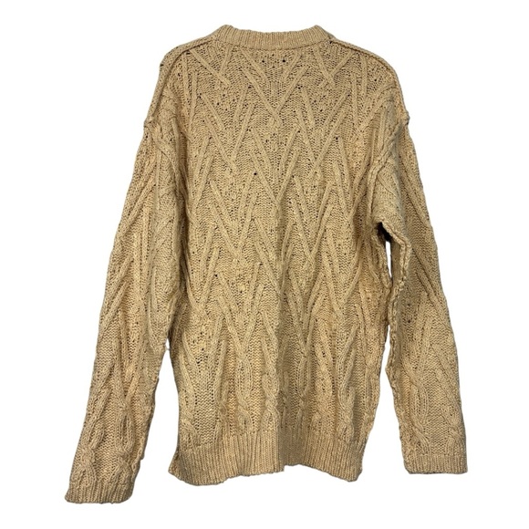 Free People Isla Oversized Cable Knit Tunic Sweater - Picture 3 of 6